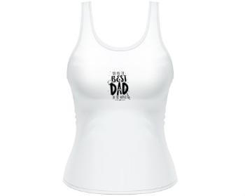 Dámské tílko Tank Top The best dad in the world