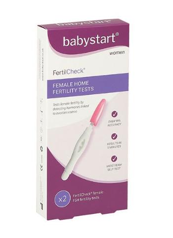 Babystart FertilCheck test ženské plodnosti 2 ks