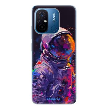 Odolné silikonové pouzdro iSaprio - Neon Astronaut - Xiaomi Redmi 12C