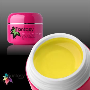 Ráj nehtů Fantasy line Barevný UV gel Fantasy Color 5g - Juice Yellow