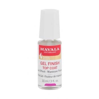 MAVALA Nail Beauty Gel Finish Top Coat 10 ml lak na nehty pro ženy