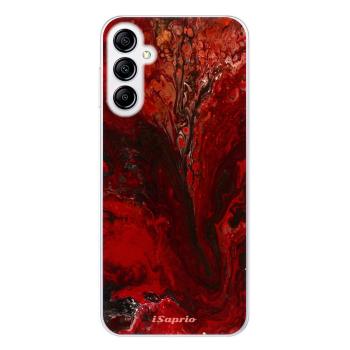 Odolné silikonové pouzdro iSaprio - RedMarble 17 - Samsung Galaxy A14 / A14 5G