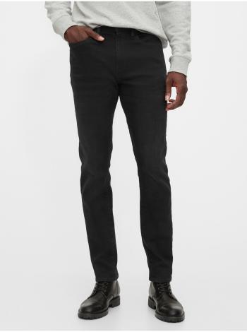 Černé pánské džíny v-skinny soft high stretch black