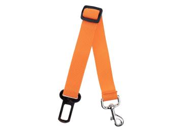 Vsepropejska Oranžový bezpečnostní pás pro psa Barva: Oranžová