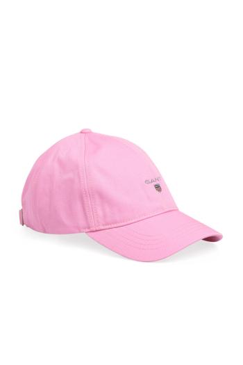 KŠILTOVKA GANT COTTON TWILL CAP růžová None