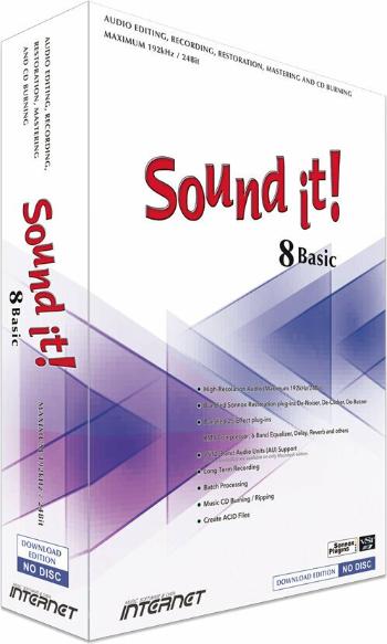 Internet Co. Sound it! 8 Basic (Mac) (Digitální produkt)