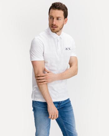 Armani Exchange Polo triko Bílá