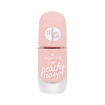 Essence Gel Nail Colour 8 ml lak na nehty pro ženy 43 I'M peachy TODAY!