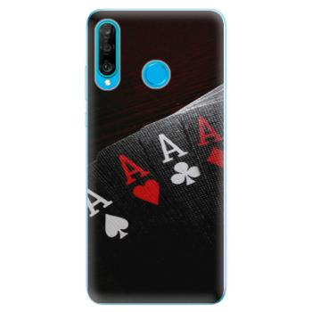Odolné silikonové pouzdro iSaprio - Poker - Huawei P30 Lite