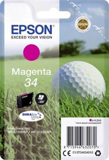 Epson Ink T3463, 34 originál purppurová C13T34634010