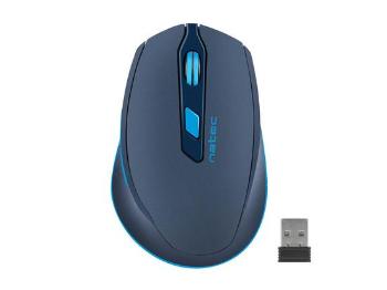 Natec Wireless mouse SISKIN 2400 DPI Blue-Light Blue, NMY-1424