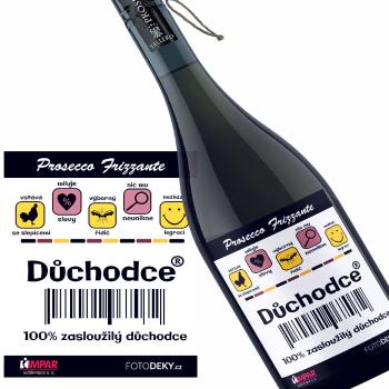 Víno 100% Důchodce (Druh Vína: Prosecco)