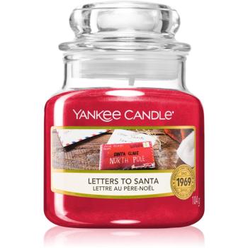 Yankee Candle Letters To Santa vonná svíčka 104 g