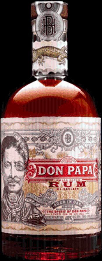 Don Papa 40% 0,7l (stará receptura)