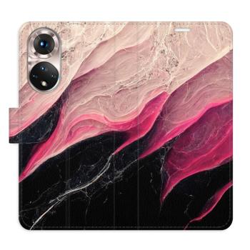 Flipové pouzdro iSaprio - BlackPink Marble - Honor 50 / Nova 9