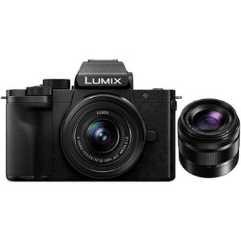 Panasonic Lumix G100 + Lumix G Vario 12-32 mm f/3,5-5,6 ASPH. Mega O.I.S. + objektiv Lumix G Vario 3 (DC-G100WEG-K)