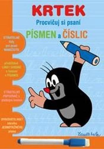 Krtek Procvičuj si psaní písmen a číslic 1