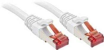 Síťový kabel RJ45 LINDY 47794, CAT 6, S/FTP, 2.00 m, bílá