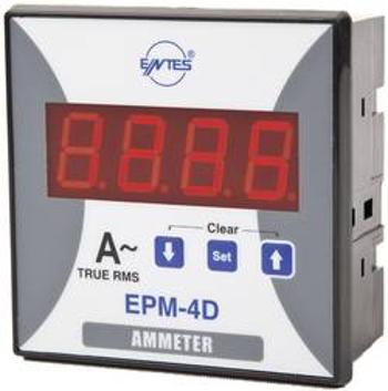 Panelový programovatelný ampérmetr Entes, EPM-4D-96, 50 mA - 10 kA