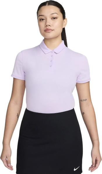 Nike Dri-Fit Victory Solid Womens Violet Mist/Black XL Polo košile