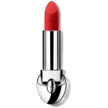 GUERLAIN Rouge G de Guerlain Luxurious Velvet luxusní rtěnka s matným efektem odstín 214 Flame Red 3,5 g