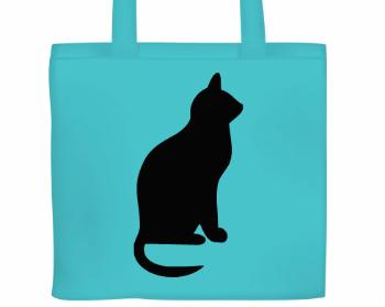 Plátěná nákupní taška Kočka - Shean
