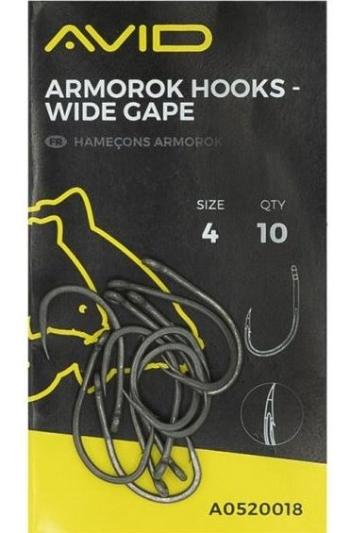 Avid carp háčky armorok hooks wide gape - 2