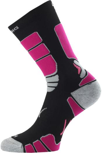 Lasting ILR 904 černá Středně dlouhá inlinová ponožka Velikost: (34-37) S ponožky