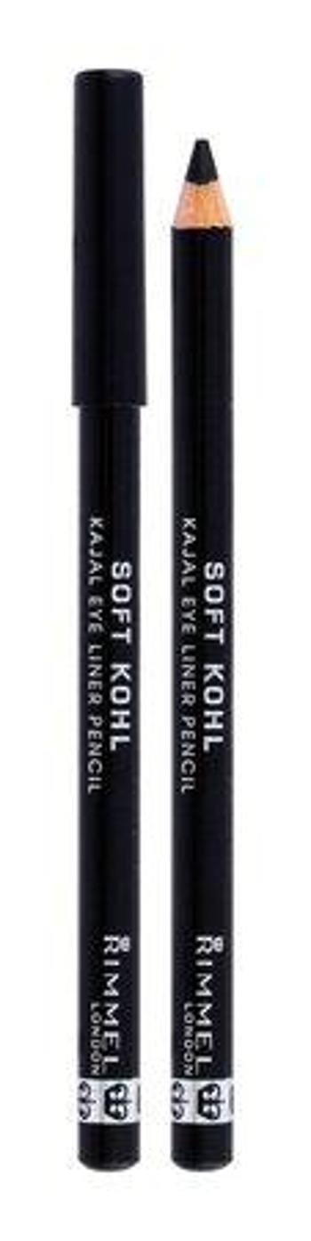 Tužka na oči Rimmel London - Soft Kohl , 1,2ml, 061, Jet, Black