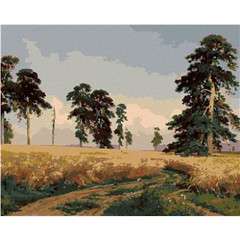 Diamondi - Diamantové malování - ŽITO (IVAN SHISHKIN), 40x50 cm, bez rámu a bez vypnutí plátna (605933A)