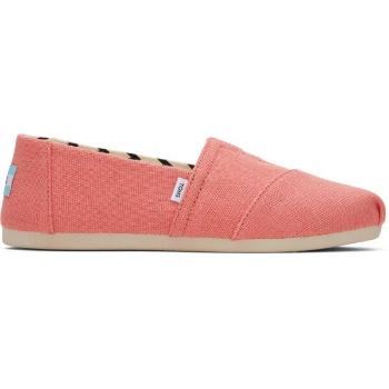 TOMS ALPARGATA Dámské espadrilky, lososová, velikost