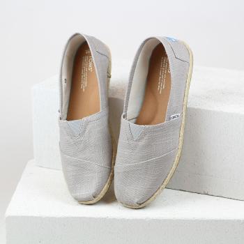 Linen Seasonal Classics Alpargatas: šedá – 44