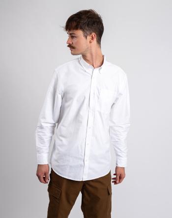 Carhartt WIP L/S C-Logo Shirt White/White L