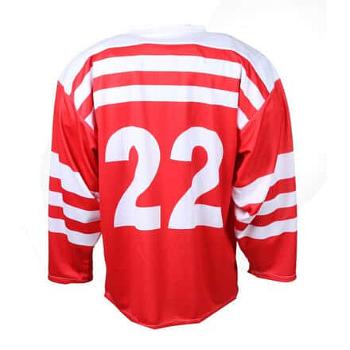 Replika ČSR 1947 hokejový dres červená Velikost oblečení: XXL