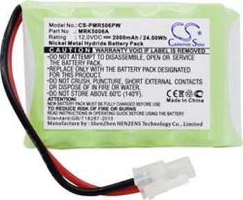 Náhradní akumulátor pro elektrické nářadí, CS Cameron Sino CSPMR506PW, 12 V, 2000 mAh, Ni-MH