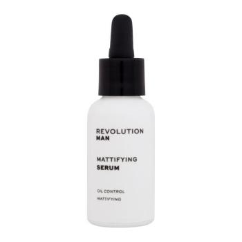 Revolution Man Mattifying Serum 30 ml pleťové sérum pro muže na mastnou pleť; na problematickou pleť s akné