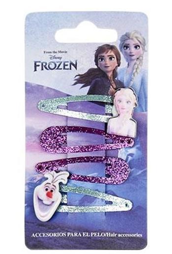 Cérda Sponky do vlasů Frozen - Elsa a Olaf mix 4 ks