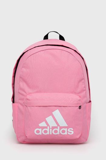 Batoh adidas růžová barva, velký, s potiskem