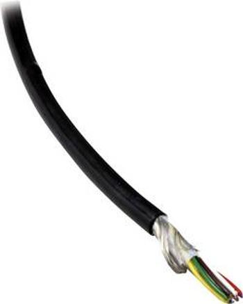 Datový kabel Li12YD11Y BKL Electronic 1506063/5, 2 x 0.50 mm², černá, 5 m