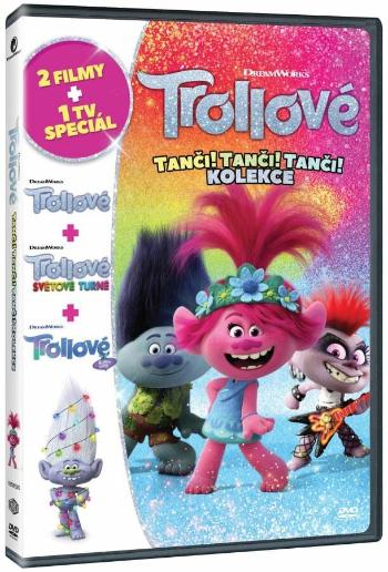 Trollové: Tanči, tanči, tanči kolekce - 2 filmy + 1 TV Speciál (3 DVD)