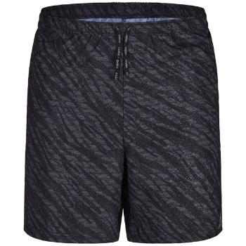 Odlo SHORT ESSENTIAL PRINT Pánské běžecké šortky, černá, velikost