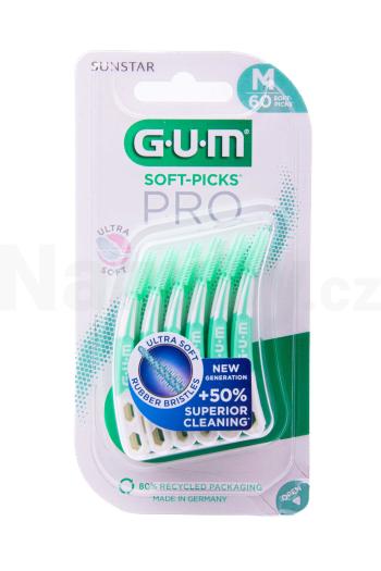 GUM Soft Picks Pro Medium mezizubní kartáčky 60 ks