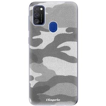 iSaprio Gray Camuflage 02 pro Samsung Galaxy M21 (graycam02-TPU3_M21)
