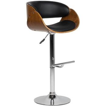 Barová židle s koženým sedákem BAKU, 59081 (beliani_59081)