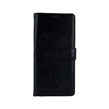TopQ Xiaomi Redmi Note 9 knížkový Černý strom sovičky 50730 (Sun-50730)