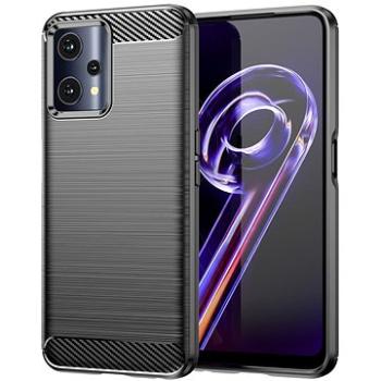 Carbon Case Flexible silikonový kryt na Realme 9 Pro, černý (HUR249215)