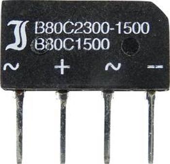 Můstkový usměrňovač Diotec B80C1500-1000, U(RRM) 180 V, 1,4 A (1,6 A)