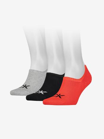 Calvin Klein Underwear	 Ponožky 3 páry Červená
