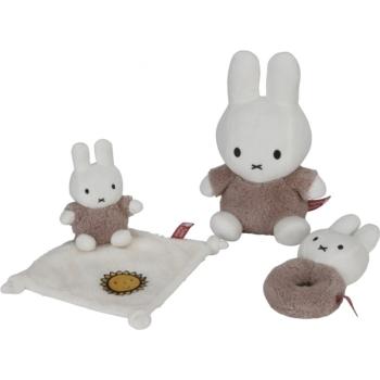 Little Dutch Miffy Fluffy Taupe dárková sada (pro miminka)