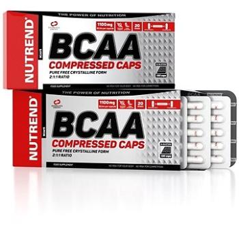 Nutrend BCAA Compressed caps, 120 kapslí (8594073179852)